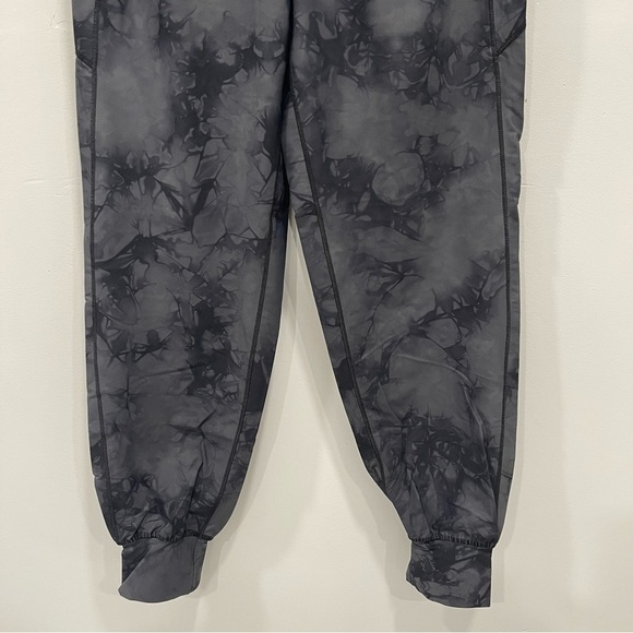 Calia Grey Black Printed Jogger Pants Aladdin Size Small Side Pocket - Picture 4 of 11